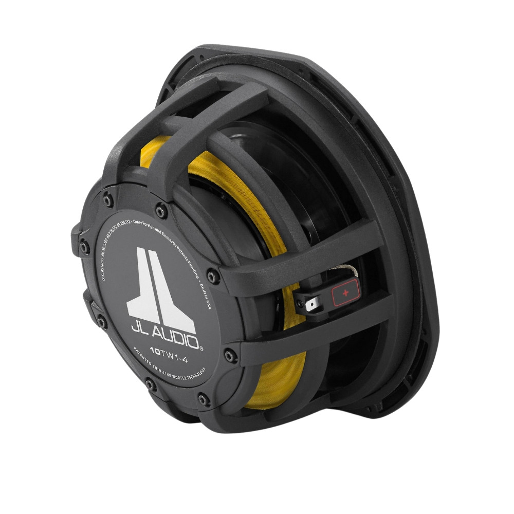 JL Audio 10TW14 10" Car Subwoofer Low Profile Thin Speaker 600W Max 4