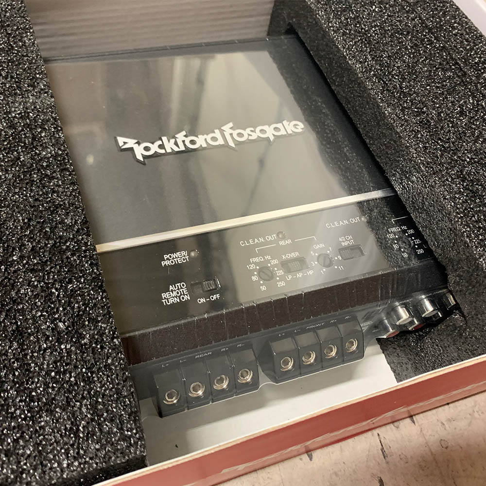 Rockford Fosgate R2-500X4 Prime Series 4-channel car amplifier — 75W ...