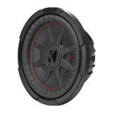 Kicker Pair of 48CWRT104 Shallow-Mount 10" Subwoofer with Dual 4-Ohm Voice Coils