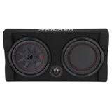 Kicker 48TRTP102 10" Subwoofer Enclosure w/ 46CXA4001T Amplifier & 46CK8 Amp Kit Kicker 48TRTP102 10" Subwoofer Enclosure w/ 46CXA4001T Amplifier & 46CK8 Amp Kit