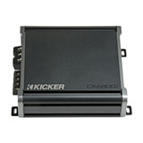 Kicker 46CXA8001T Mono Subwoofer Amplifier and 46CXARCT Dash-Mount Wired Remote