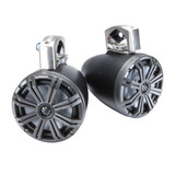 Kicker 48KMXL654 6.5" Speaker & 45KMTC8 Speaker & 48PXA4004 Amp & Amp Wiring Kit