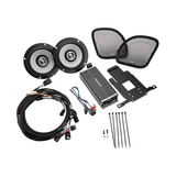 Kicker 50HDR154 Speaker & Amp Upgrade Kit for 2015-Up HD Road Glide Shark-Nose