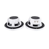Refurbished Kenwood KFC-1653MRW 6.5" 2-Way water-Resistant Marine Speakers w/ Grilles, White Refurbished Kenwood KFC-1653MRW 6.5" 2-Way water-Resistant Marine Speakers w/ Grilles, White