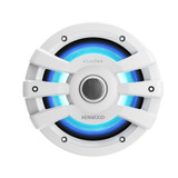 Kenwood eXcelon XM77WL 7.7" 100W RMS 4 Ohm IPX6 2-Way Coaxial Speakers (White)