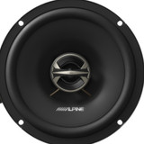 Open Box Alpine EL-E65 E-Series 6-1/2" 160 Watts Peak Power 4-Ohm 2-way Coaxial Speakers