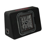 Open Box Kicker TL7T12 Single 12" Solo-Baric Subwoofer in Thin Profile Enclosure 2-Ohm