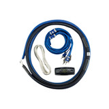 Open Box Kicker 46CK4 Complete Four Gauge Wiring Kit w/ 2-Channel Amplifier Kit
