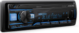 Alpine UTE-63BT Single-DIN Shallow Chassis Digital Media Receiver with Bluetooth