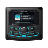 Kenwood eXcelon KMR-XM500 Receiver w/ 2-Pack 2-Way Coaxial Speakers & Amplifier