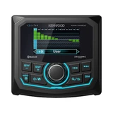 Kenwood eXcelon KMR-XM500 Receiver w/ 2-Pack XM65BL Speakers & XM302-4 Amplifier