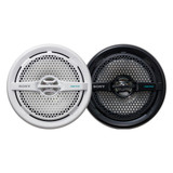 Used Sony XSMP1611 6.5" Dual-Cone 65 Watts RMS IPx5 1-Way Marine Speakers (White)