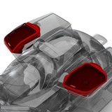 New, Open Box Rockford Fosgate TMS69BL14 Saddlebag Kit for 2014+ Harley-Davidson Models