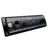 Refurbished Pioneer MVH-S720BHS Single-DIN Audio Media Receiver with Built-in Bluetooth