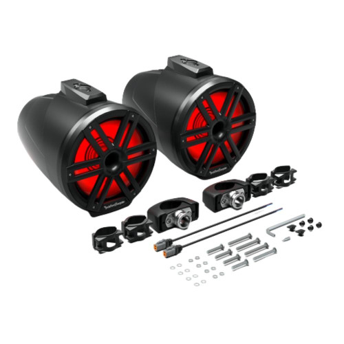 Rockford Fosgate M2WL-10HB 10" Color Optix 2-Way Horn Loaded Tower Speaker-Black