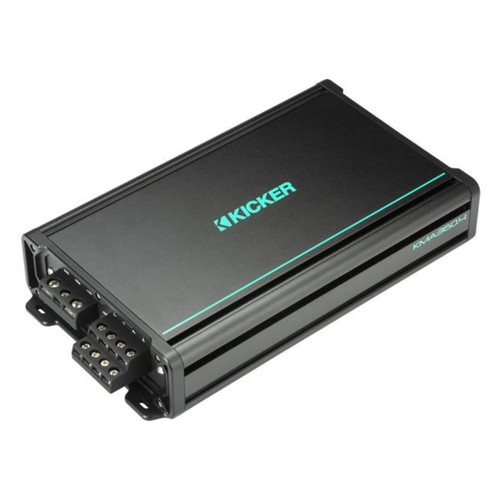 Kicker 48KMA3604 Class A/B Multi-Channel Marine Amplifier w/ 500W Dynamic Power