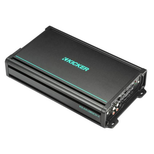 Kicker 48KMA3604 Class A/B Multi-Channel Marine Amplifier w/ 500W Dynamic Power