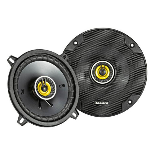 Kicker 46CSC54 CS Series 5-1/4" 2-Way Coaxial Car Speakers with 225 Watts Peak