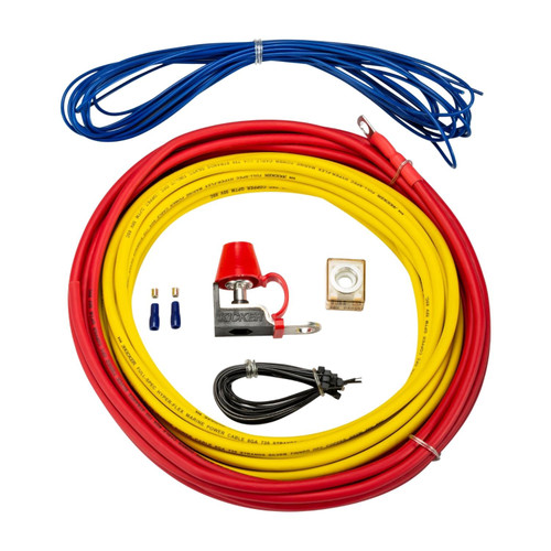 Kicker 47KMPK8 Marine-Grade Amplifier Wiring Power Kit (8 Gauge)