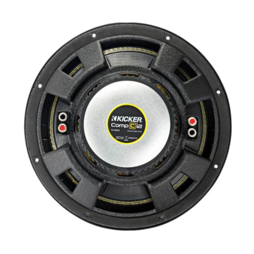 Kicker Pair of 44CWCD124 CompC Series 12" Subwoofer with Dual 4-Ohm Voice Coils