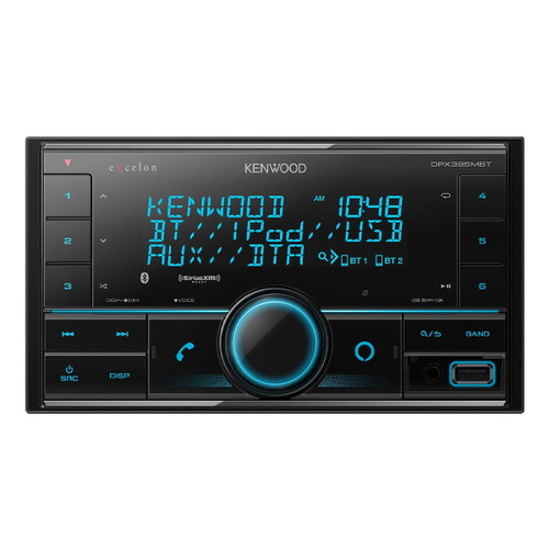 Kenwood DPX395MBT Digital Media (Does Not Play Discs) with Amazon Alexa