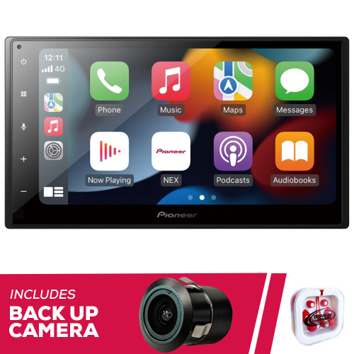 Pioneer DMH-W2770NEX 6.8" Multimedia with WiFi and Bullet Camera