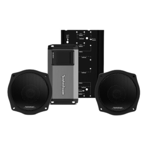 Rockford Fosgate HD9813SG-STG2 Audio Kit For 98-13 Harley Street & Electra Glide