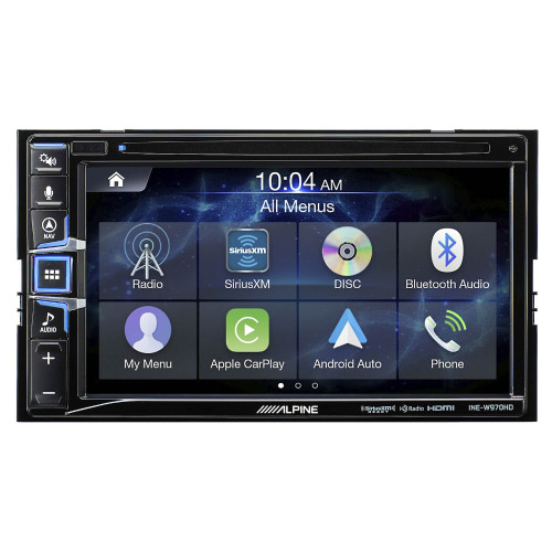 Used Alpine INE-W970HD 6.5" Navigation with built-in GPS navigation