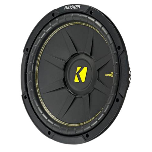Kicker Pair of 44CWCD124 12" Subwoofer w/ 46CXA4001T Amp & Amp Kit & Enclosure
