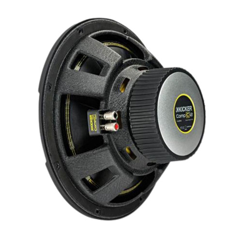 Kicker Pair of 44CWCD124 12" Subwoofer w/ 46CXA4001T Amp & Amp Kit & Enclosure