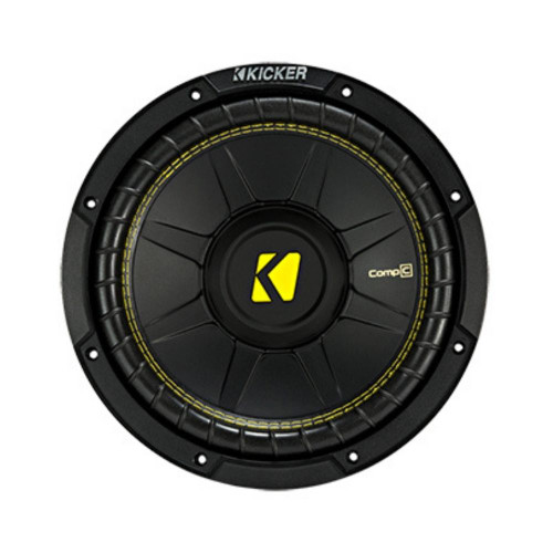 Kicker Pair of 44CWCD104 CompC Series 10" Subwoofer with Dual 4-Ohm Voice Coils