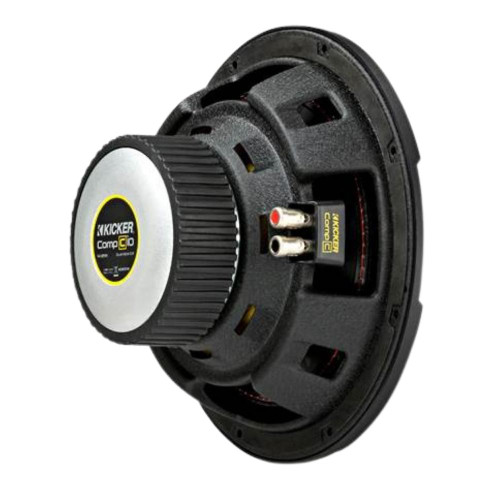 Kicker 44CWCD104 10" Subwoofer with IB-C110S Carpet Single 10" Sealed Enclosure