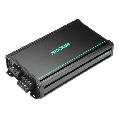 Kicker 45KMTC8W 8" Tower Speakers w/ 48KMA3604 Amplifier & 47KMPK8 Amplifier Kit