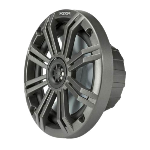 Kicker Pair of 45KM654 6.5" Speakers w/ 45KMTC65W Speakers & Amplifier, Amp Kit