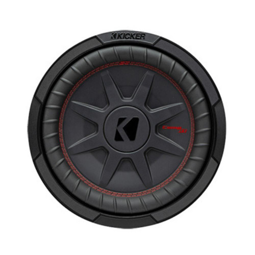 Kicker Pair of 48CWRT102 Shallow-Mount 10" Subwoofer with Dual 2-Ohm Voice Coils