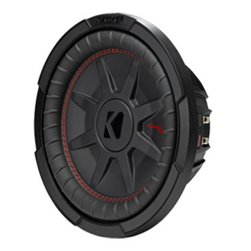 Kicker Pair of 48CWRT102 10" Subwoofer w/ 46CXA8001T Amp & Amp Kit & Enclosure