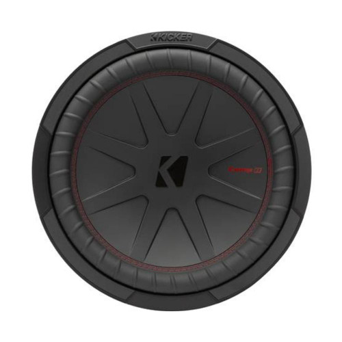 Kicker Pair of 48CWR124 CompR Series 12" Subwoofer with dual 4-ohm voice coils