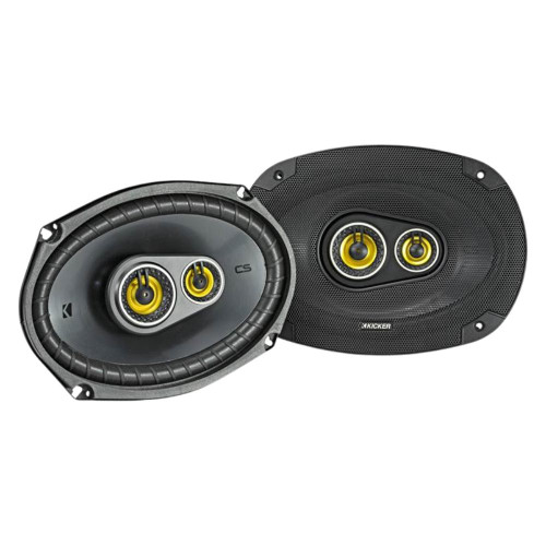 Kicker 46CSC6934 CS Series 6"x9" 3-Way Speaker & 46CSC684 6"x8" Coaxial Speaker