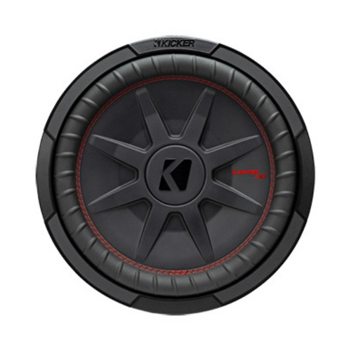 Kicker Pair of 48CWRT124 12" Sub w/ 46CXA8001T Amp & 46CK8 Amp Kit & Enclosure