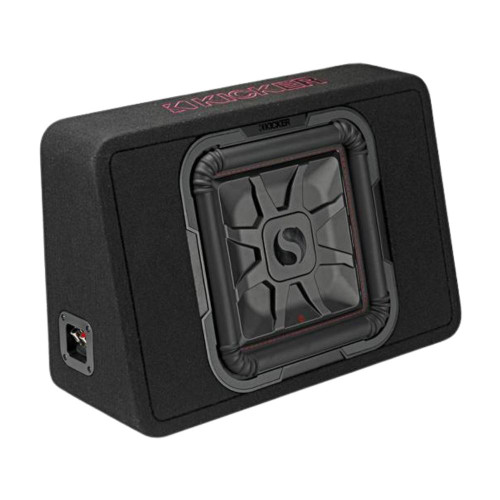 Kicker 46TL7T122 12" Subwoofer with Enclosure & 46CXA4001T Amp & 46CK8 Amp Kit