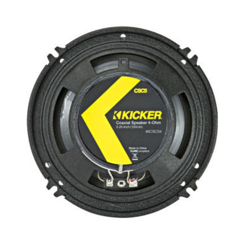 Kicker 46CSC54 CS Series 5-1/4" 2-Way Coaxial Speaker & 46CSC6934 6"x9" Speakers