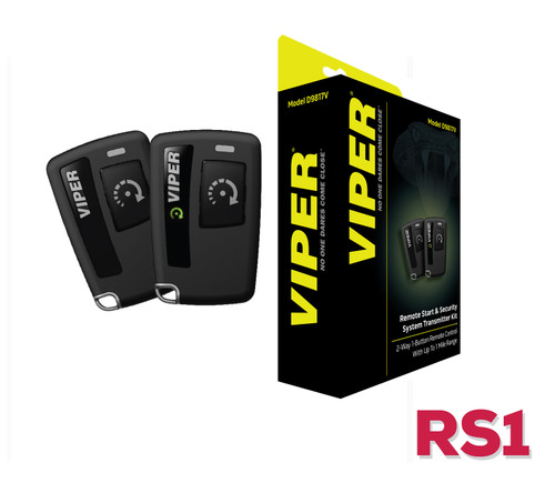 Viper (RS1) D9817V 2-Way, 1-Button LED Remote Start System with Bypass (4816V) -Standard Installation Included