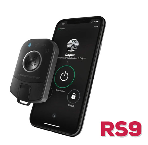 Compustar (RS9) RFX-P2WR5-SF Pro 2-Way RFX Remote Start System w/ LTE Module-Standard Installation Included