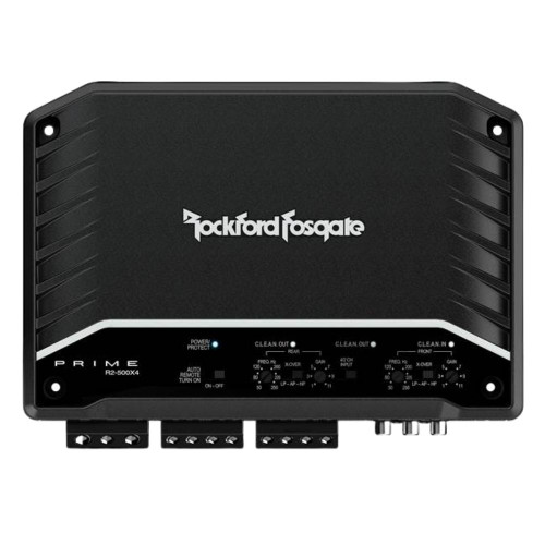 RFRB Rockford Fosgate R2-500X4 Prime Series 500 Watt 4-Channel Car Amplifier RFRB Rockford Fosgate R2-500X4 Prime Series 500 Watt 4-Channel Car Amplifier