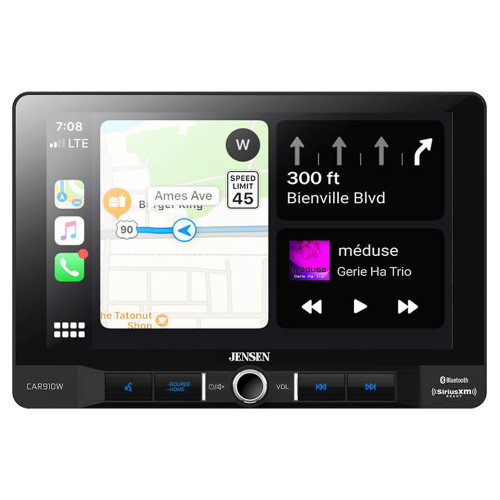RFRB Jensen CAR910W 9" Multimedia (Does Not Play Discs) with Backup Camera