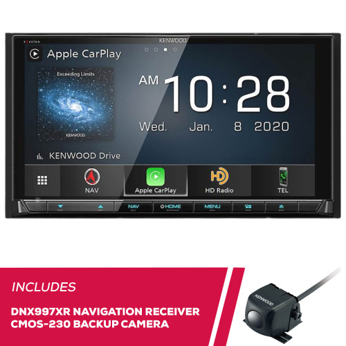 Kenwood DNX997XR 6.8" DVD Navigation & CMOS-230LP Universal Backup Camera Kenwood DNX997XR 6.8" DVD Navigation & CMOS-230LP Universal Backup Camera