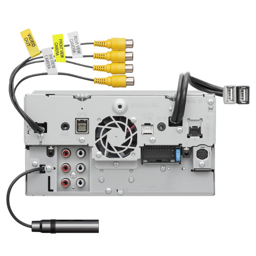 Kenwood DNX697S 6.8" Navigation DVD Receiver & CMOS230LP Universal Backup Camera