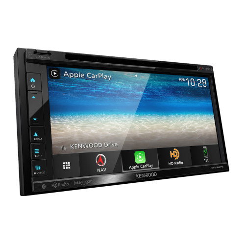 Kenwood DNX697S 6.8" Navigation DVD Receiver & CMOS230LP Universal Backup Camera