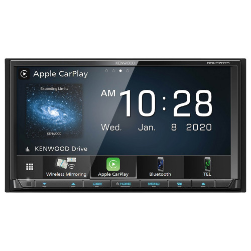 Kenwood DDX9707S 6.95 Inch DVD and CMOS-230LP Universal Backup Camera