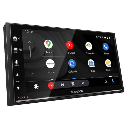 Kenwood DMX709S 6.8" Multimedia and CMOS-230LP Universal Backup Camera